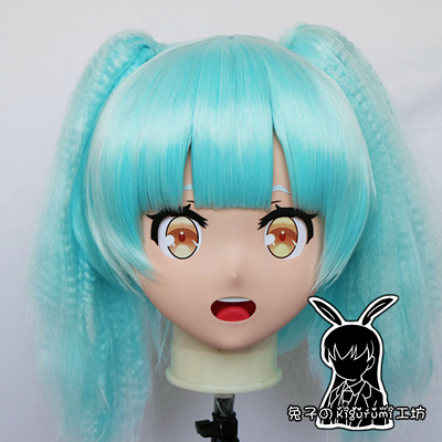 (RB326)Customize Full Head Quality Handmade Female/Girl Resin Japanese Anime Cartoon Character Kig Cosplay Kigurumi Mask (RB326)Customize Full Head Quality Handmade Female/Girl Resin Japanese Anime Cartoon Character Kig Cosplay Kigurumi Mask
